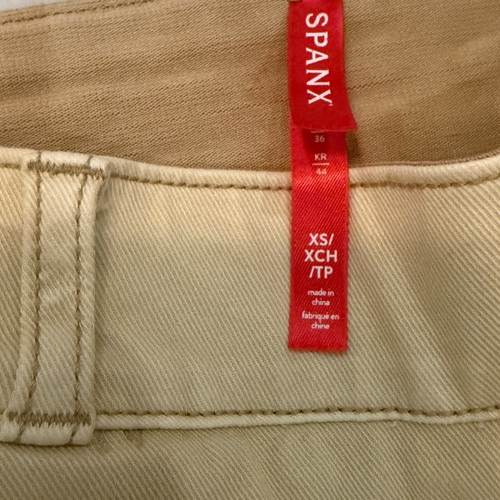 SPANX Cream Trousers